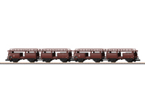 Märklin 86235 - Z - 2-tlg. Set Autotransportwagen Off 52, DB, Ep. III